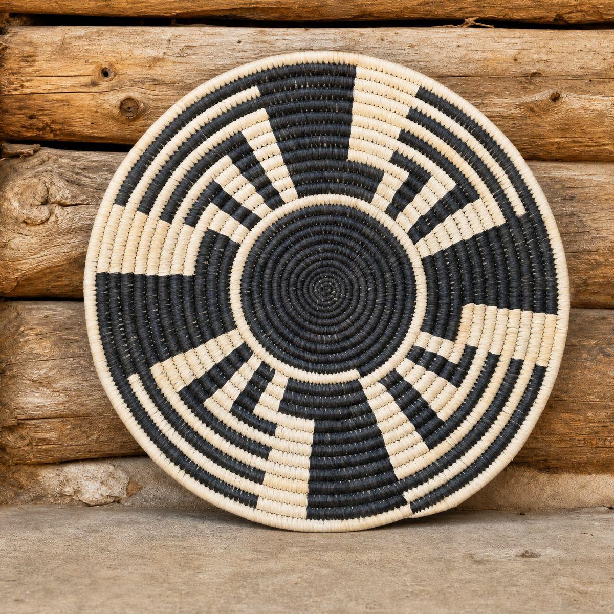 Sunburst design in the Charcoal colorway